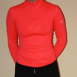 Hot Pink NikePro Dri-fit Pullover